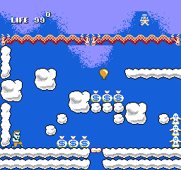 Screenshot of Seikima II: Akuma no Gyakushū (NES, 1986) - MobyGames