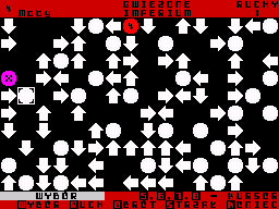 Gwiezdne Imperium (ZX Spectrum) screenshot: Beginning of the game