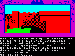 Screenshot of Metropolis 1 (ZX Spectrum, 1987) - MobyGames