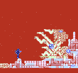 DAIVA Story 6: Nirsartia no Gyokuza (NES) screenshot: The screen flashes after a boss is defeated