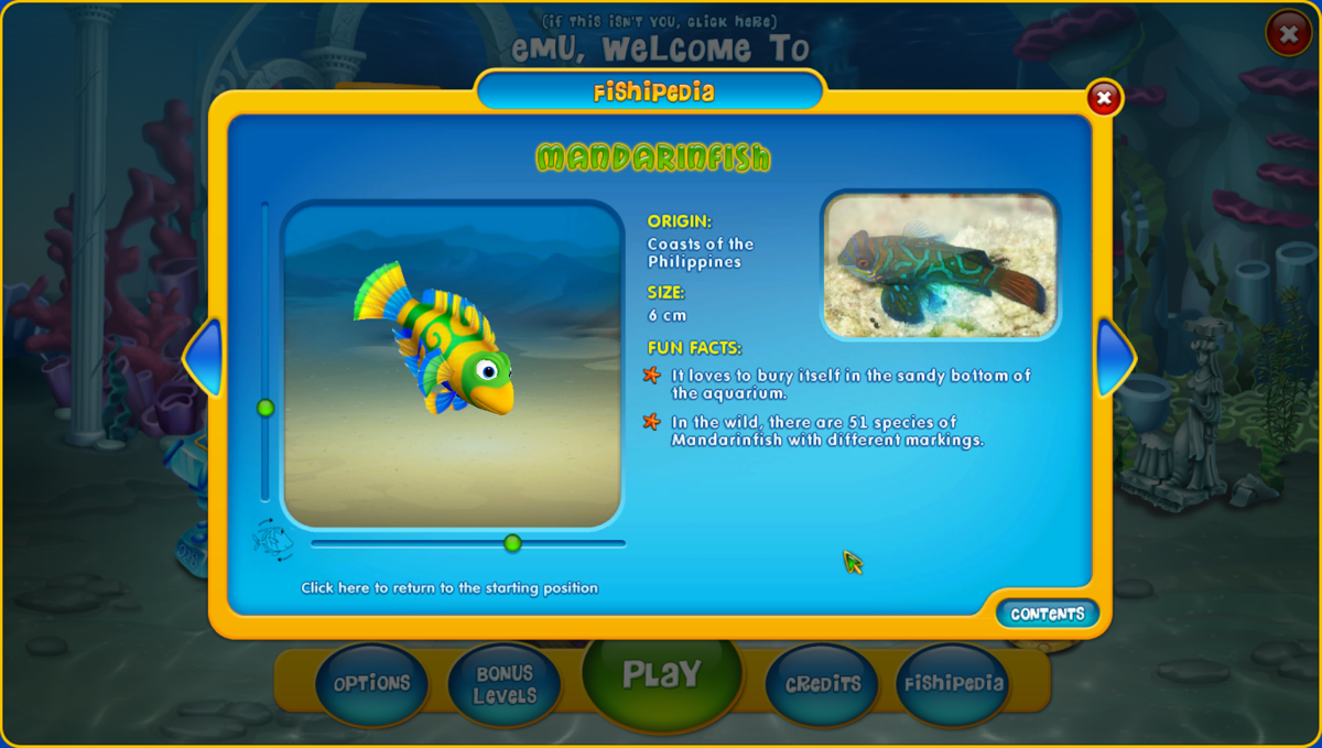 Fishdom: Depths of Time (Windows) screenshot: ...and some old ones, which have been featured in some of the previous games.