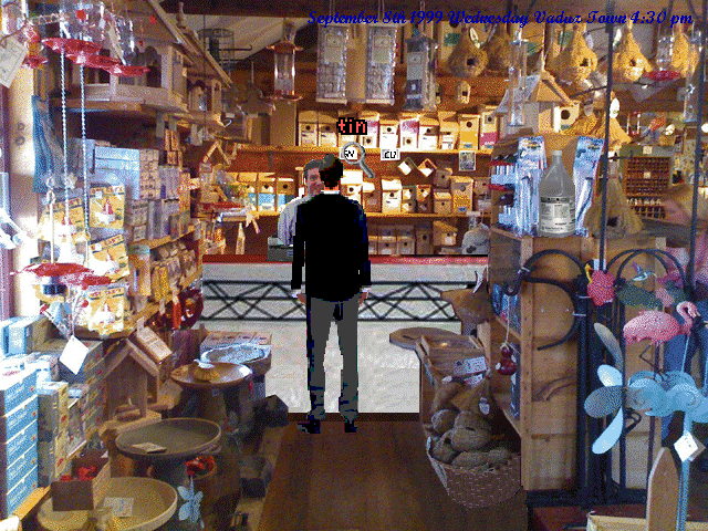 The Devil's Shroud: Part IV (Windows) screenshot: A local shop