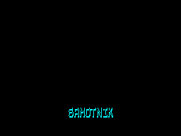 Samotnik (ZX Spectrum) screenshot: Loading screen