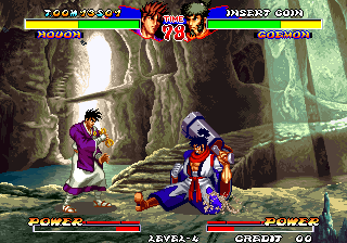 Ninja Master's (Neo Geo) screenshot: Gameplay.
