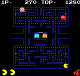 Pac-Man (Neo Geo Pocket Color) screenshot: Gameplay - full screen mode
