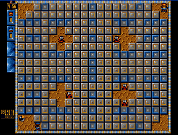 Mega Blast (DOS) screenshot: Level 3