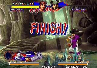 Ninja Master's (Neo Geo) screenshot: FINISH!