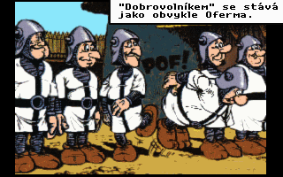 Kajko i Kokosz (DOS) screenshot: Chech Intro