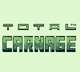 Total Carnage (Game Boy) screenshot: Loading screen