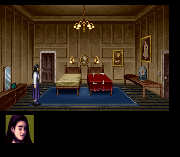 Clock Tower (SNES) screenshot: Bedroom