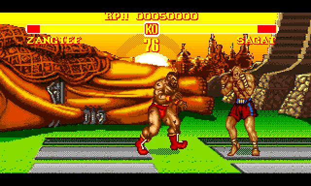 Screenshot of Super Street Fighter II (SNES, 1993) - MobyGames