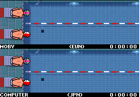 Reach out for Gold (Amiga CD32) screenshot: 200m Dash