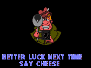 Reach out for Gold (DOS) screenshot: A photo for the press