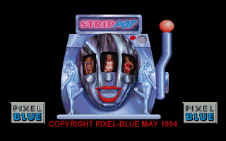 Strip Pot (Amiga CD32) screenshot: Title screen