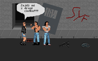 Franko: The Crazy Revenge (DOS) screenshot: The story begins...