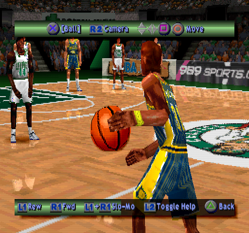 NBA ShootOut 2000 (PlayStation) screenshot: Replay options