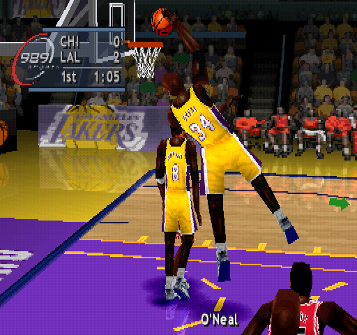 Screenshot of NBA ShootOut 2001 (PlayStation, 2000) - MobyGames