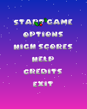 4 Xmas (J2ME) screenshot: Main menu
