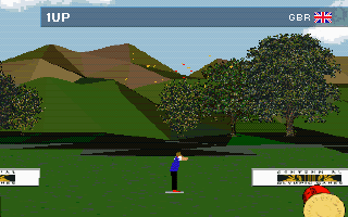 Olympic Games: Atlanta 1996 (DOS) screenshot: Skeet Shooting Targeting