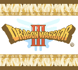 Dragon Warrior III (Game Boy Color) screenshot: U. S. Title screen