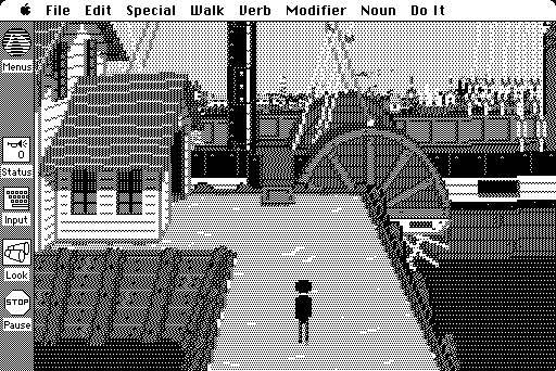 Gold Rush! (Macintosh) screenshot: At the pier