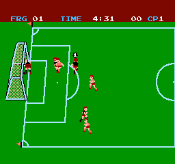 Soccer (NES) screenshot: Bad save.