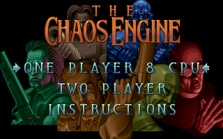 Soldiers of Fortune (Amiga CD32) screenshot: Title screen