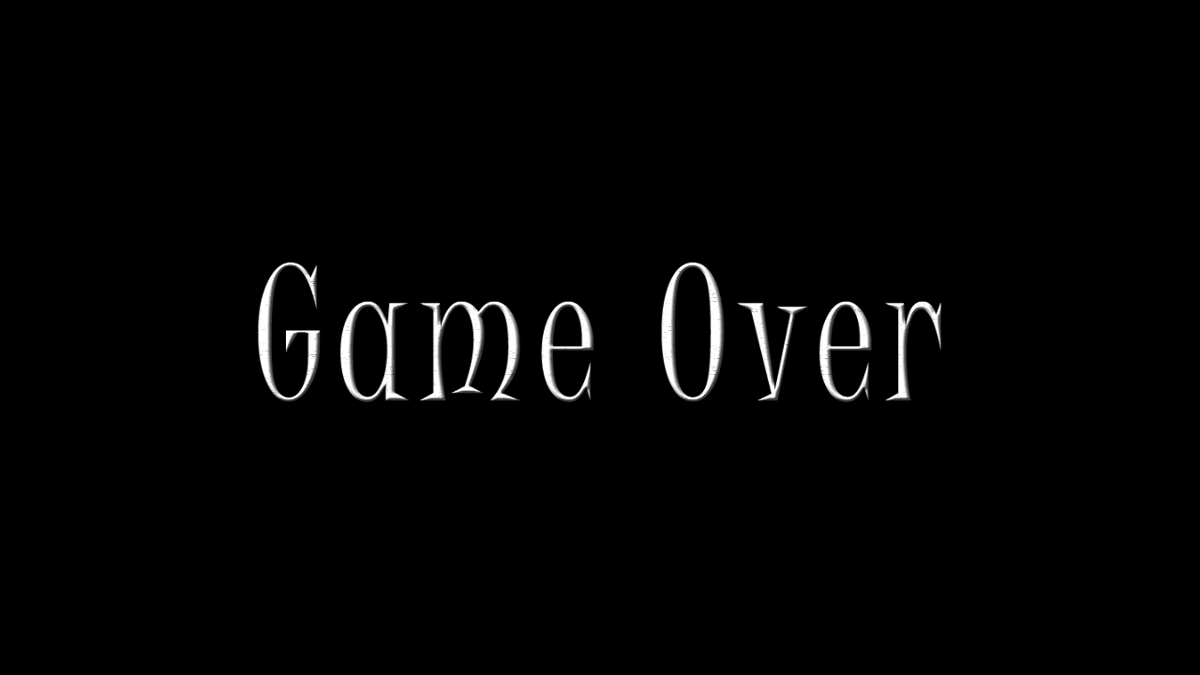Granny (Android) screenshot: Game over