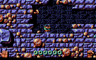 Magic Pockets (Atari ST) screenshot: Start of the game.