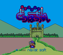 Makai Prince Dorabocchan (TurboGrafx-16) screenshot: Title screen.
