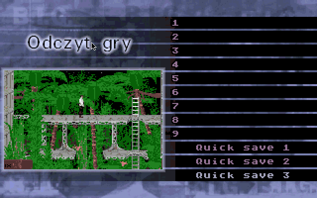 B.I.G. (DOS) screenshot: Game Load