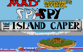 Spy vs. Spy: The Island Caper (Atari ST) screenshot: Loading screen.