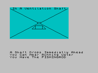 Screenshot of Mission 1: Project Volcano (ZX Spectrum, 1983) - MobyGames