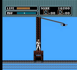 The Karate Kid (NES) screenshot: Bonus stage