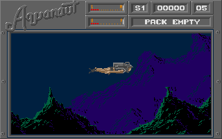 Aquanaut (Atari ST) screenshot: Let's go.