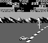 Chase H.Q. (Game Boy) screenshot: Side view.