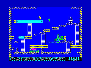Robot Factory (ZX Spectrum) screenshot: Another Screen