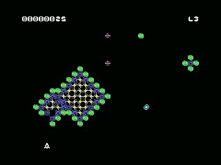 Grime Z80 (MSX) screenshot: The fight begins (MSX 1)