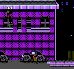 Screenshot of The Rocketeer (NES, 1991) - MobyGames