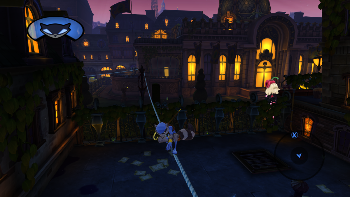 Sly Cooper: Thieves in Time (PlayStation 3) screenshot: Sly's back in Paris