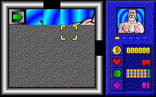 3x Logic Games (DOS) screenshot: Fast Brain: gameplay view