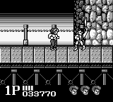 Double Dragon (Game Boy) screenshot: Knife