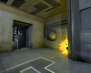 Alien Breed II: The Horror Continues (Amiga) screenshot: Civilian tower loading screen (AGA version)