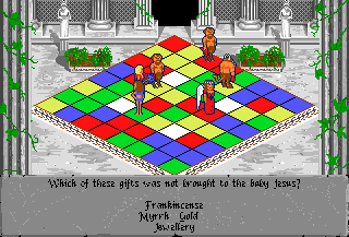 Powerplay: The Game of the Gods (Amiga) screenshot: Only two units left.