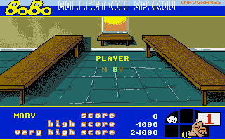 Stir Crazy featuring BoBo (Amiga) screenshot: Starting event one.