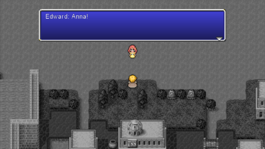 Final Fantasy IV: The After Years - Edward's Tale (Wii) screenshot: Edward's dream