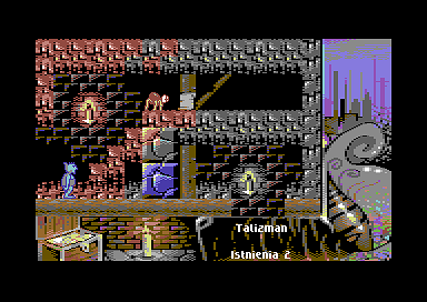 Miecze Valdgira II: Władca Gór (Commodore 64) screenshot: Spell