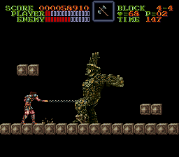 Screenshot of Super Castlevania IV (SNES, 1991) - MobyGames