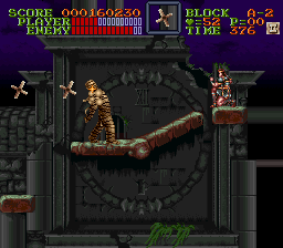Super Castlevania IV (SNES) screenshot: Akmodan II