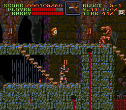 Super Castlevania IV (SNES) screenshot: Cellar